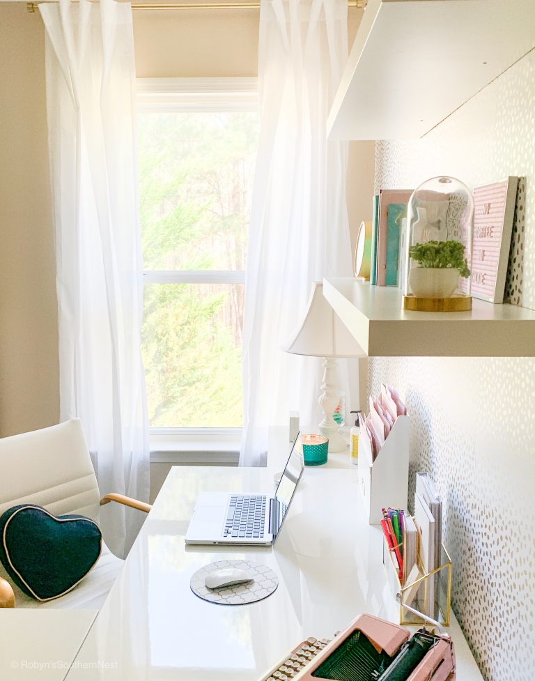 Home Office & Beauty Room Reveal • Robyn's Southern Nest